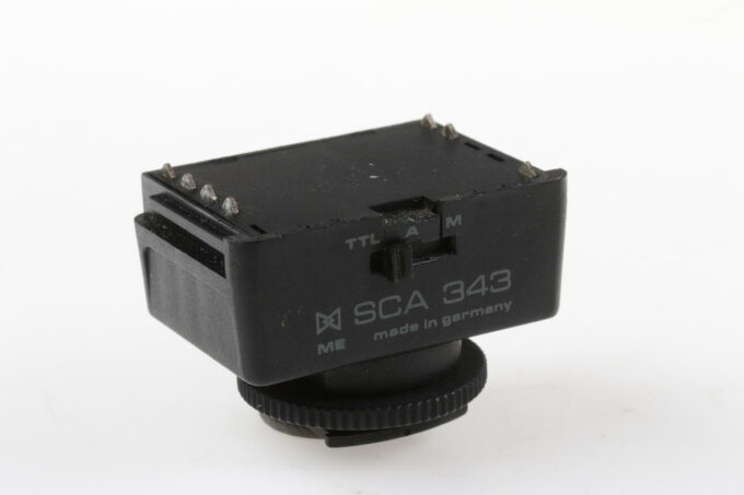 Metz SCA 343 Adapter für Nikon TTL