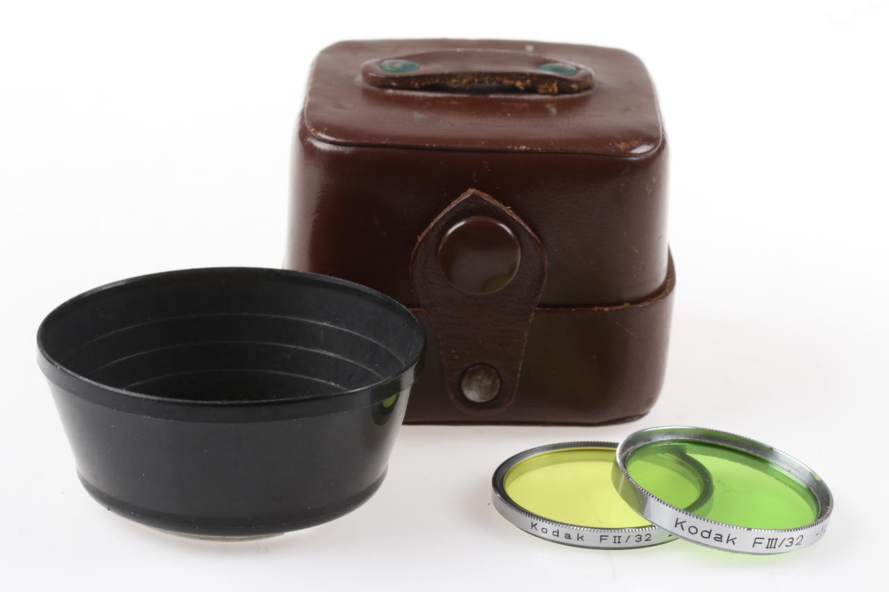 Kodak Gelb- Orangefilter mit Blende