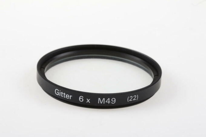 Gitterfilter 6x 49mm