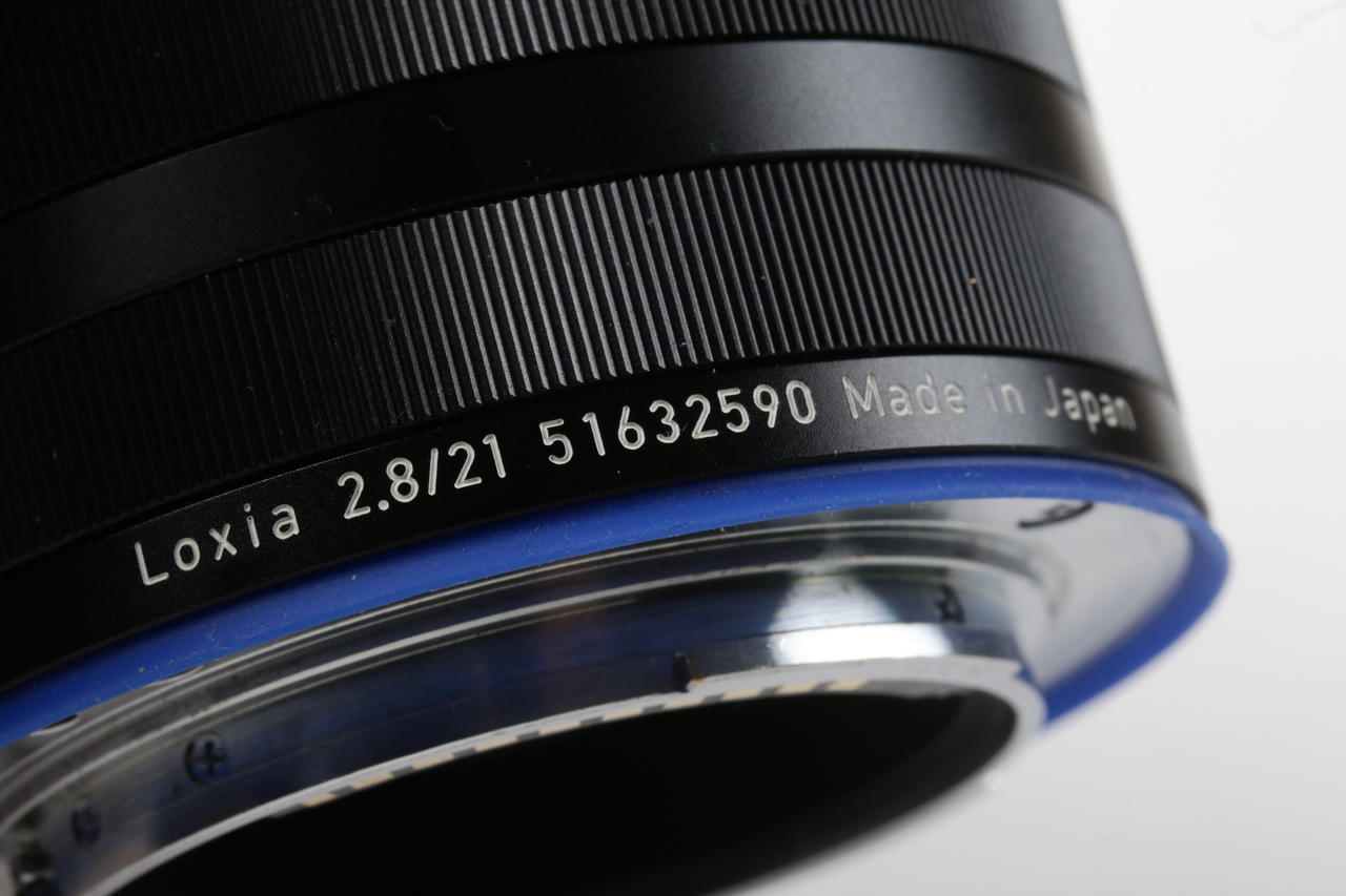 Zeiss Loxia 21mm f/2,8 Distagon T* für Sony E - #51632590
