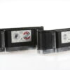Zeiss Ikon Contarex Wechselmagazin 2er Set chrom Tasche