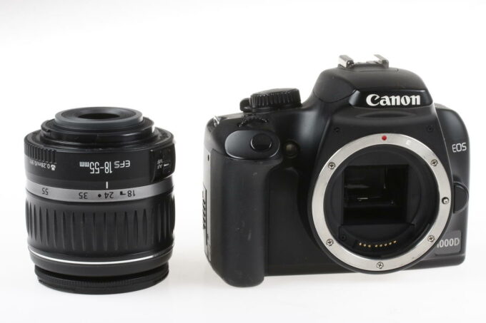 Canon EOS 1000D mit EF-S 18-55mm f/3,5-5,6 II - #2850637174