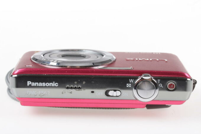 Panasonic Lumix FS62 Digitalkamera rot - #WK9LC001362