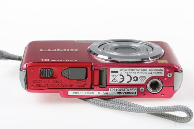 Panasonic Lumix FS62 Digitalkamera rot - #WK9LC001362 - Image 5