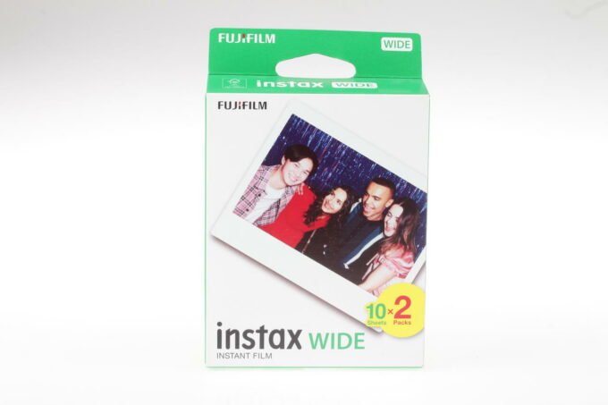 FUJIFILM Instax Wide Filmmaterial 2x10 Blatt - ABGELAUFEN/EXPIRED