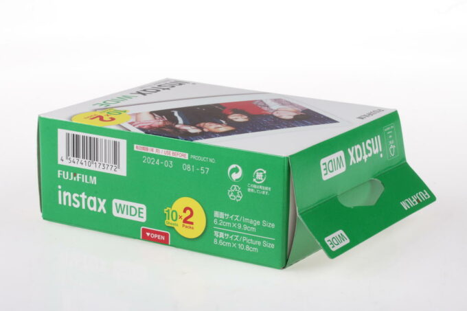 FUJIFILM Instax Wide Filmmaterial 2x10 Blatt - ABGELAUFEN/EXPIRED - Image 2