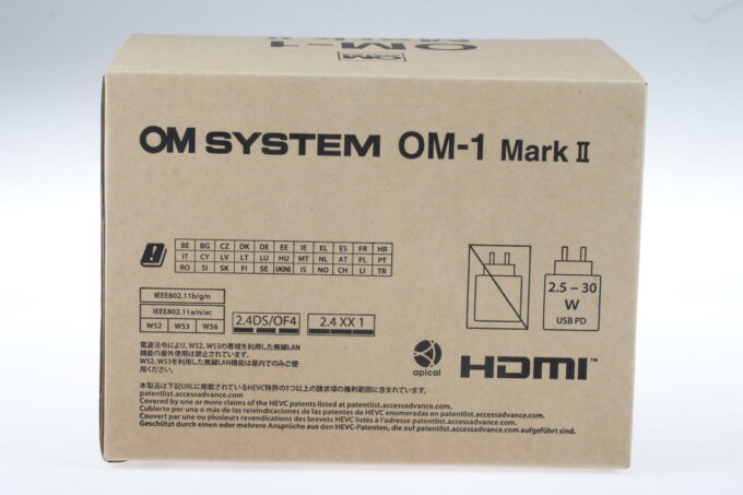 OM SYSTEM OM-1 Mark II Body - digitale spiegellose kamera - #BJRA10681 - Image 4