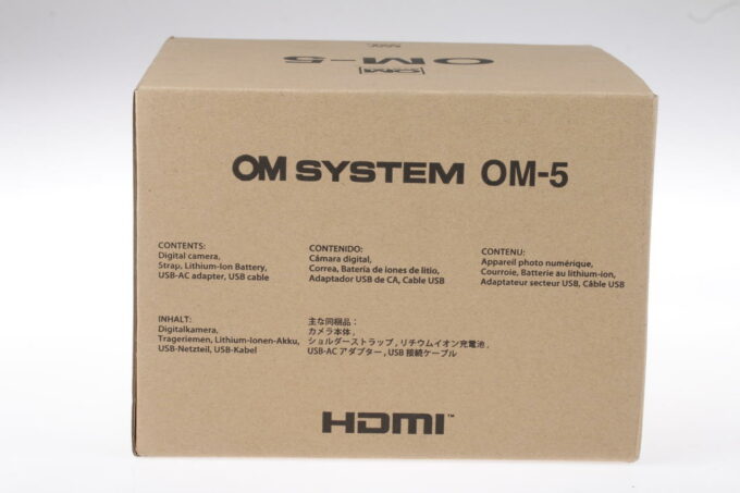 OM SYSTEM OM-5 Body schwarz - #BJOA01897 - Image 2