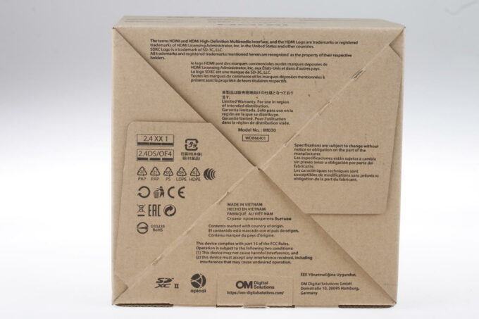 OM SYSTEM OM-5 Body silber - #BJNA03976 - Image 4