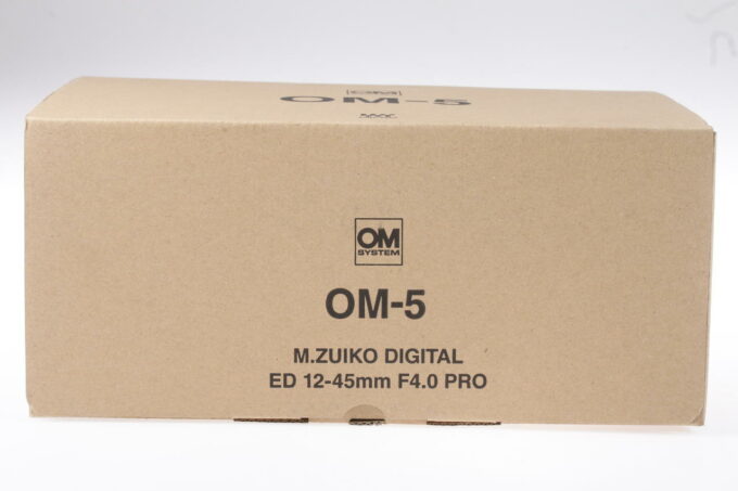 OM SYSTEM OM-5 Set 12-45mm f/4,0 Pro schwarz - #BJOA05071