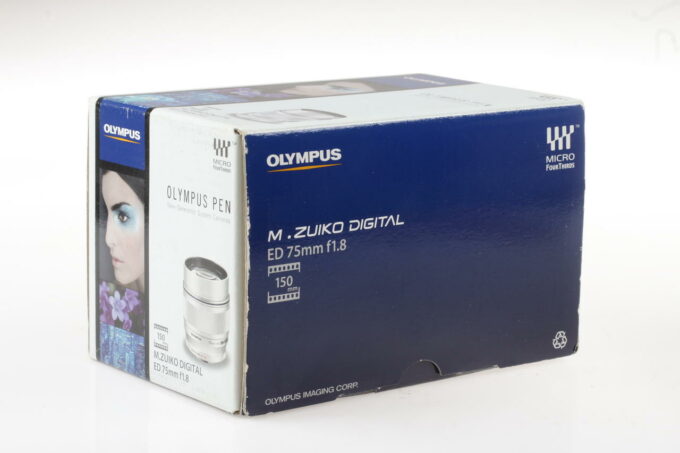 Olympus M.ZUIKO DIGITAL 75mm f/1,8 silber - #342015519 - Image 2