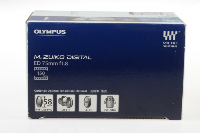 Olympus M.ZUIKO DIGITAL 75mm f/1,8 silber - #342015519 - Image 3