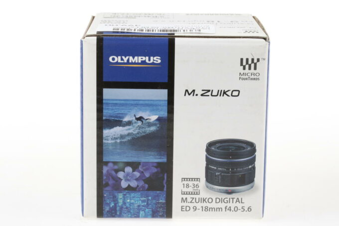 Olympus M.Zuiko Digital 9-18mm f/4,0-5,6 ED MSC für MFT - #AAJ295142