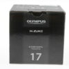 Olympus M. Zuiko Digital 17mm f/1,8 - #ABTA72496