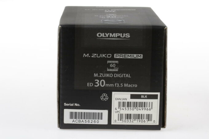 Olympus M.Zuiko 30mm 3,5 Macro ED - #ACBA56260 - Image 4