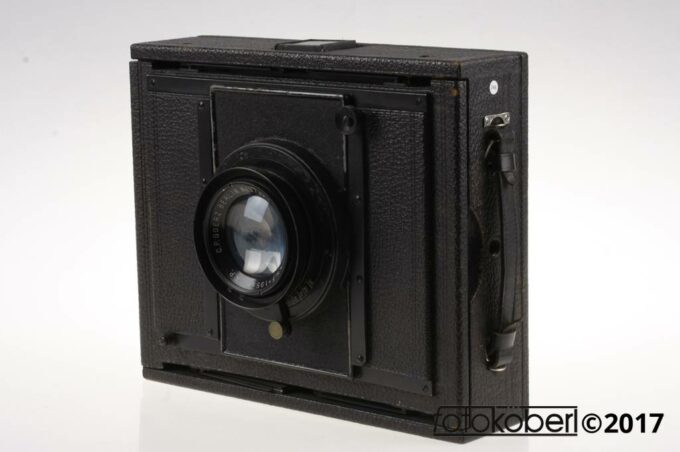 GOERZ Berlin Ango Klappkamera mit Dogmar 195mm f/4,5 13x18cm - #40122