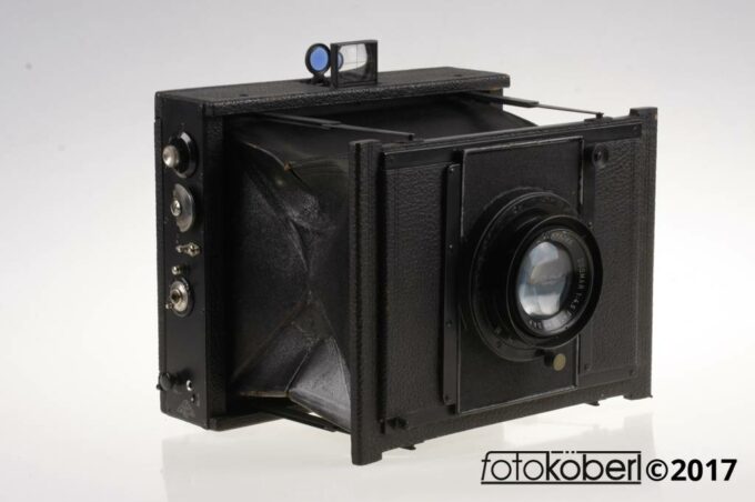 GOERZ Berlin Ango Klappkamera mit Dogmar 195mm f/4,5 13x18cm - #40122 - Image 2