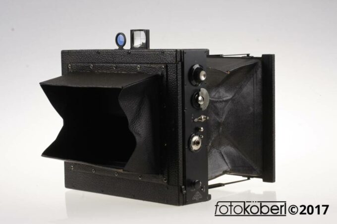 GOERZ Berlin Ango Klappkamera mit Dogmar 195mm f/4,5 13x18cm - #40122 - Image 5