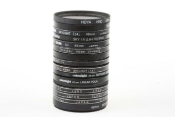 Filtersatz 49mm - 15 Stück