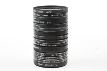 Filtersatz 49mm - 15 Stück