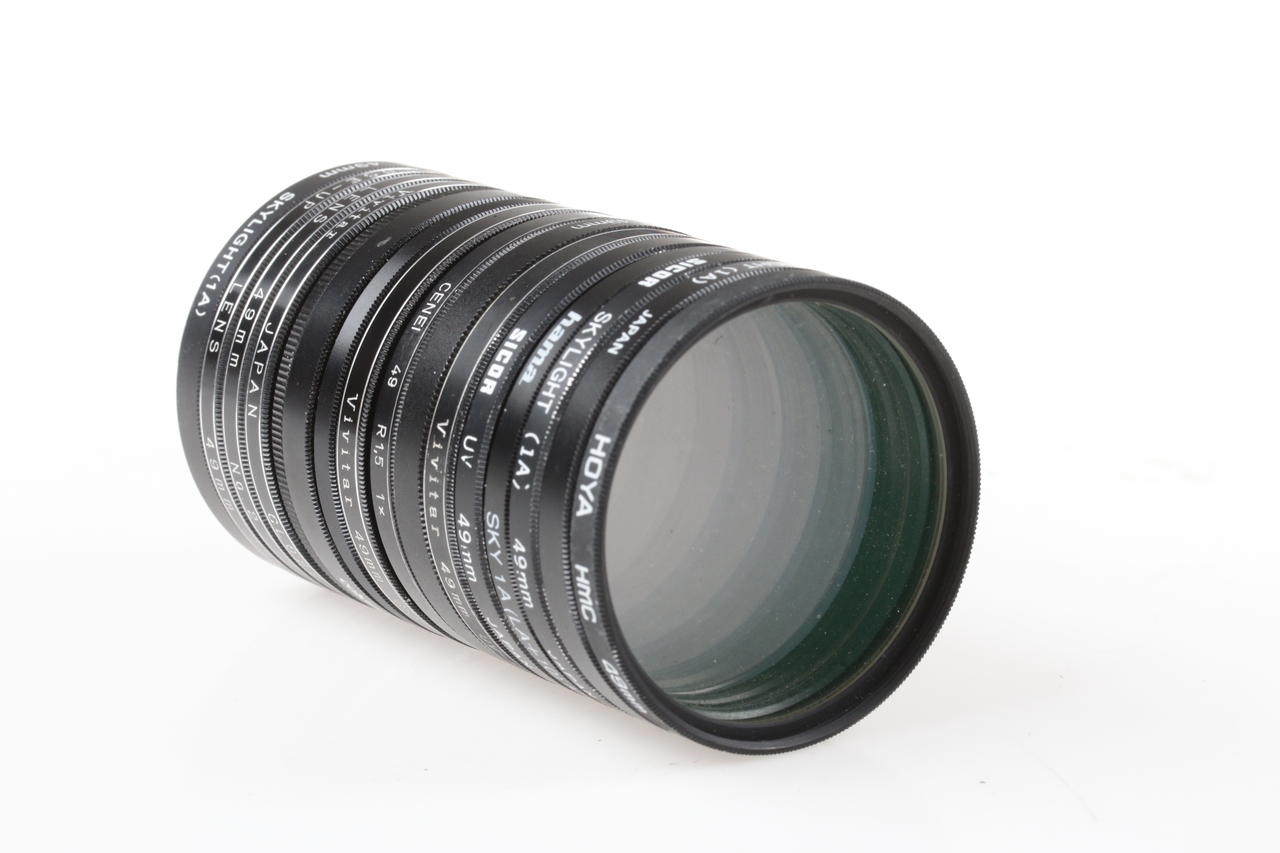 Filtersatz 49mm - 15 Stück