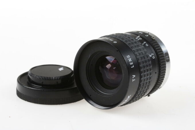 Pentax TV Lens 6mm f/1,2 C-Mount