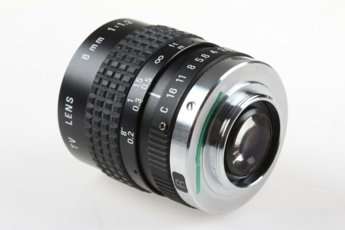 Pentax TV Lens 6mm f/1,2 C-Mount - Image 3