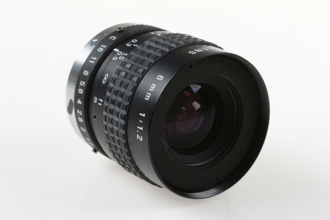 Pentax TV Lens 6mm f/1,2 C-Mount - Image 4