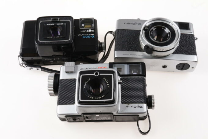 Minolta Konvolut diverse Pocket und Instamatic Kameras - Image 5