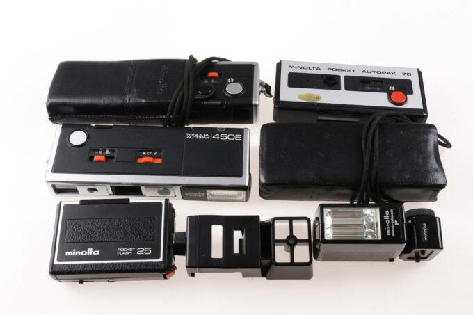 Minolta Konvolut diverse Pocket und Instamatic Kameras - Image 6