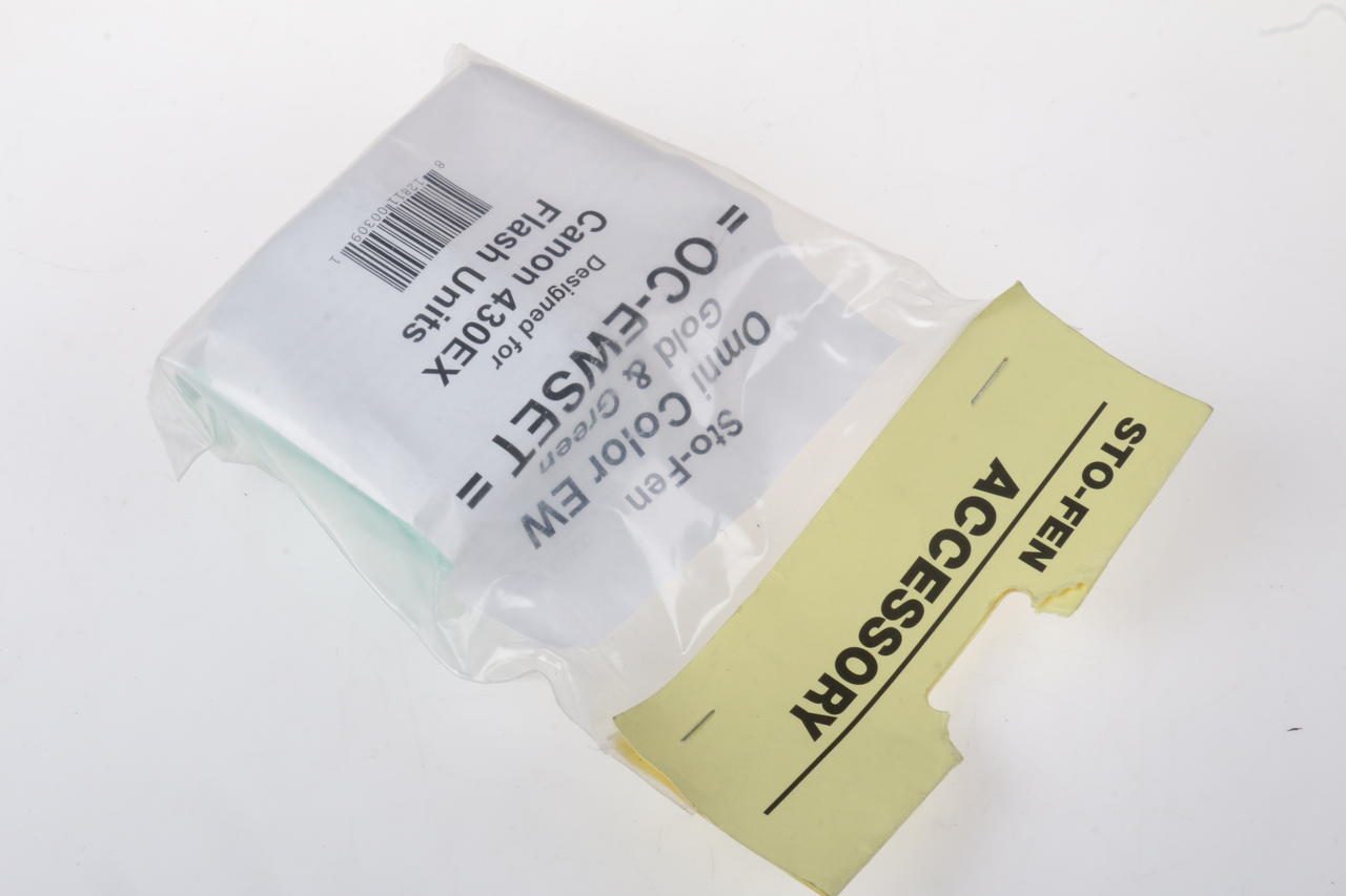 STO-FEN Omni-Color OC-EWSET Gold & Green für Canon 430ex