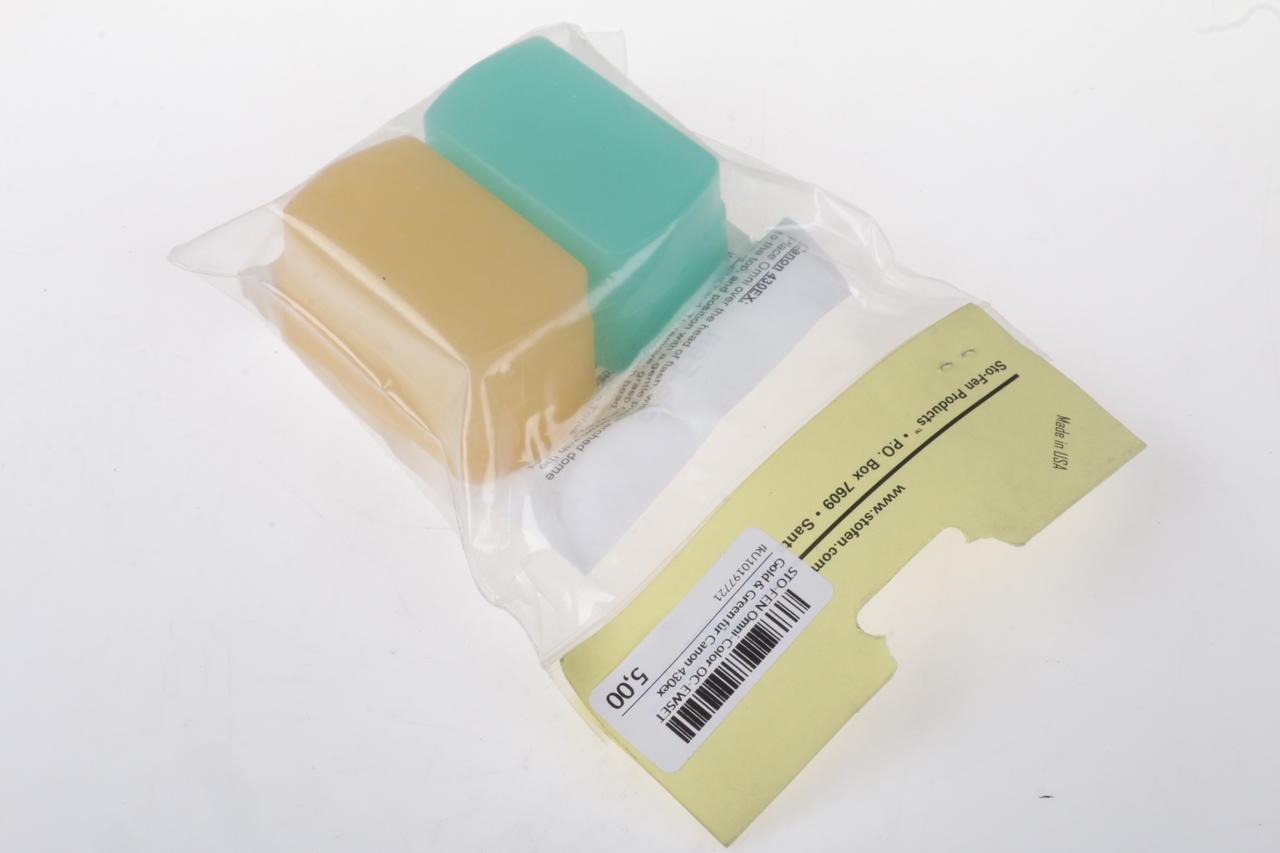 STO-FEN Omni-Color OC-EWSET Gold & Green für Canon 430ex