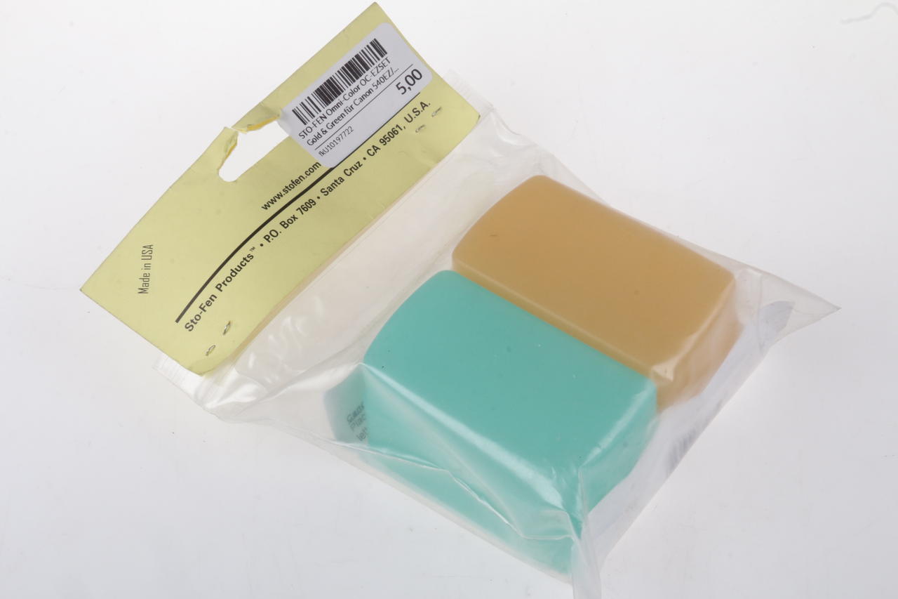 STO-FEN Omni-Color OC-EZSET Gold & Green für Canon 540EZ/550EX - Image 2