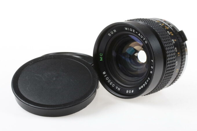 Sun 24mm f/2,5 MC für Olympus OM Bajonett - #050018
