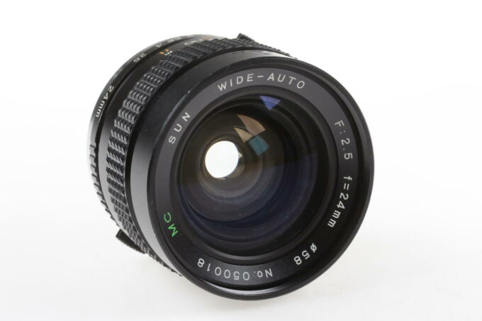 Sun 24mm f/2,5 MC für Olympus OM Bajonett - #050018