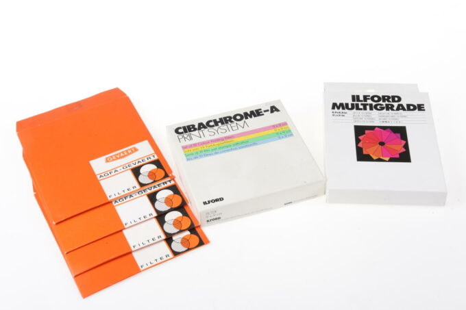Ilford Multigrade Filtersatz und Cibachrome Print System