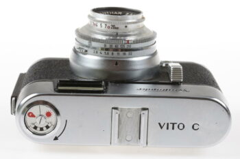 Voigtländer Vito C mit Lanthar 50mm f/2,8 Sucherkamera