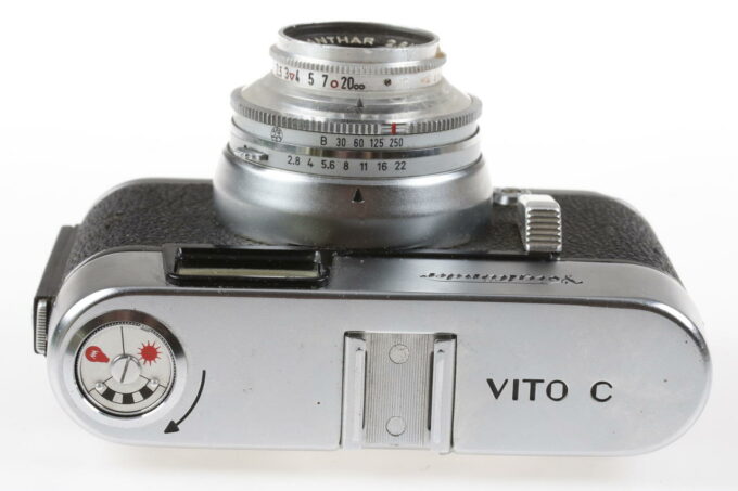 Voigtländer Vito C mit Lanthar 50mm f/2,8 Sucherkamera - Image 2