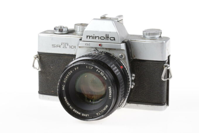 Minolta SR-T 101 mit MC Rokkor PF 50mm f/1,7 - DEFEKT - #2178175