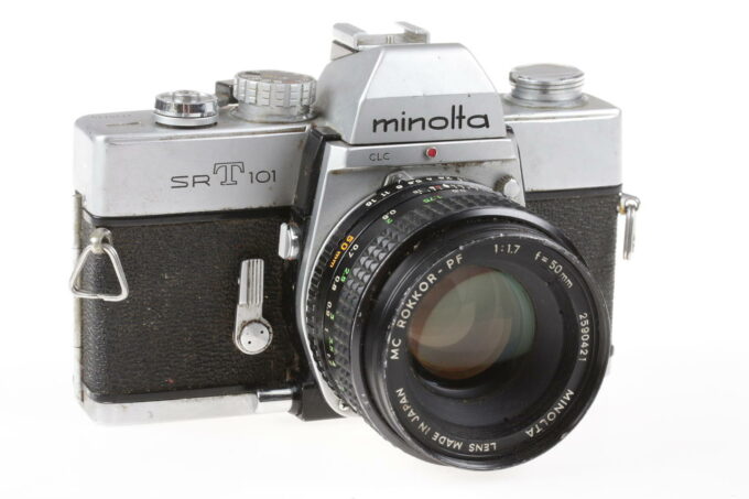 Minolta SR-T 101 mit MC Rokkor PF 50mm f/1,7 - DEFEKT - #2178175