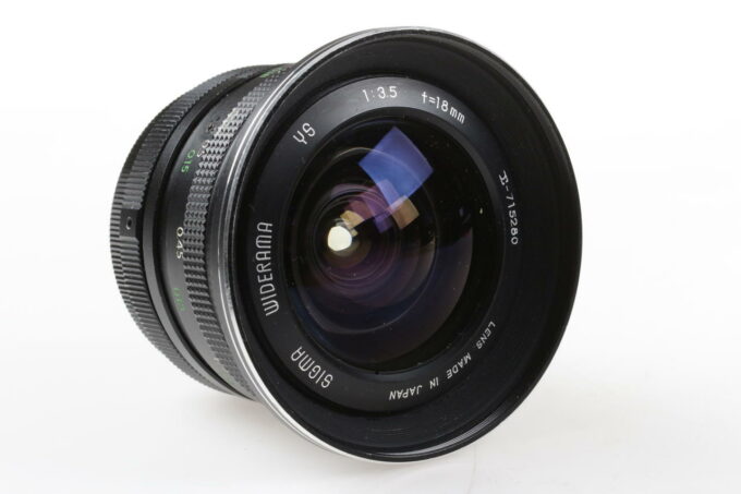 Sigma 18mm f/3,5 Widerama YS T2 mit Leica R Adapter - #715280 - Image 4