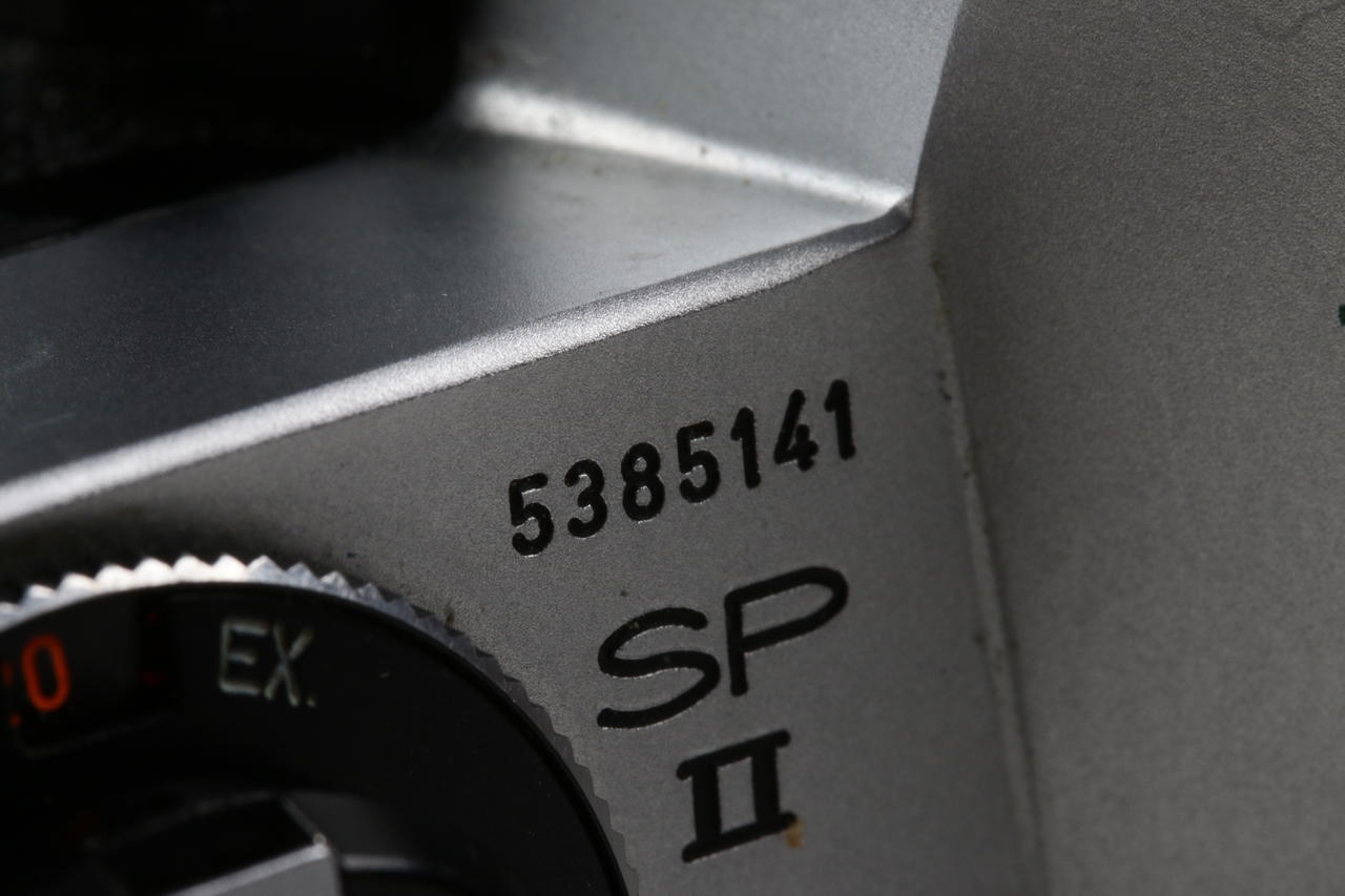 Pentax Spotmatic SP II mit SMC 55mm f/1,8 - #5385141