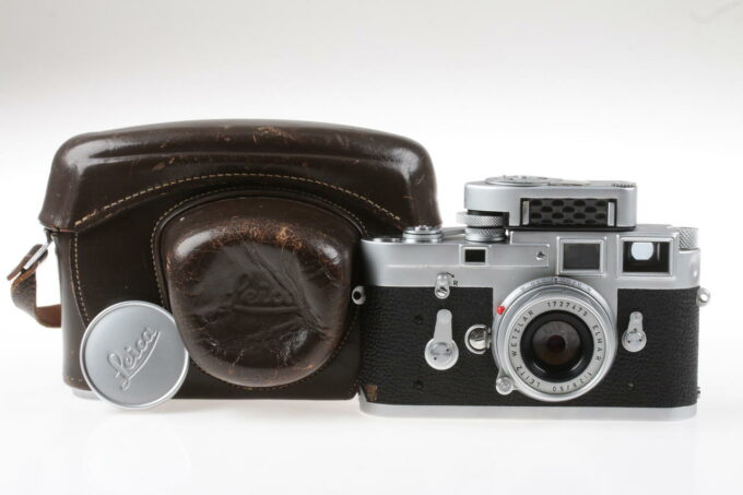 Leica M3 Gehäuse mit Elmar M 50mm f/2,8 - #1063580