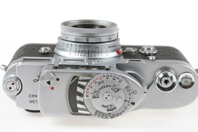 Leica M3 Body mit Elmar M 50mm f/2,8 - #1063580 - Image 4