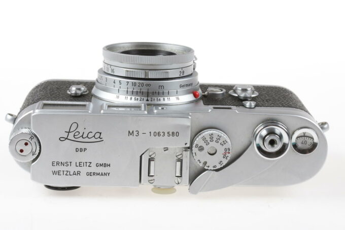 Leica M3 Body mit Elmar M 50mm f/2,8 - #1063580 - Image 5