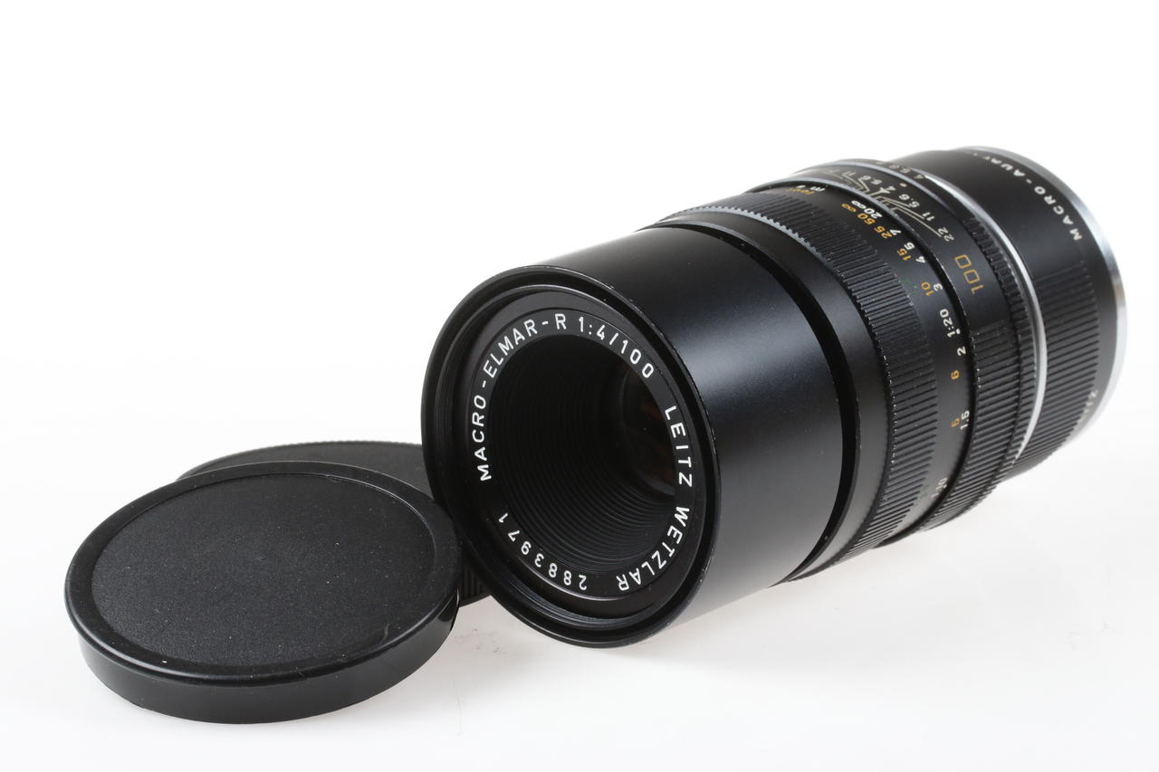 Leica Macro - Elmar R 100mm f/4,0 mit Macro Adapter-R - #2883971
