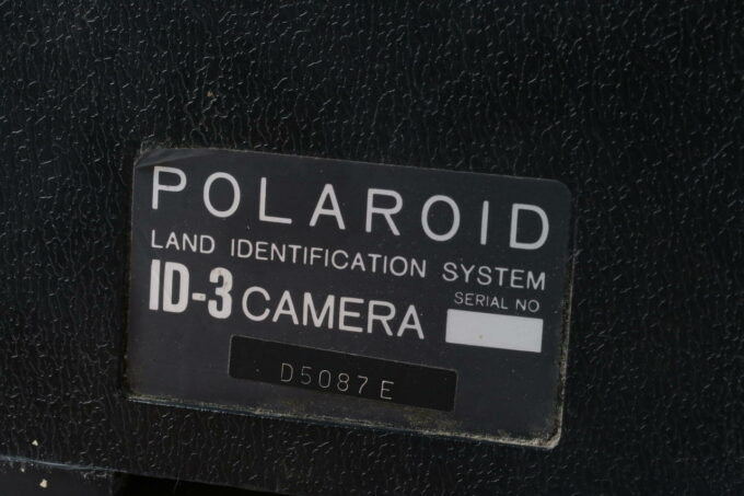 Polaroid ID-3 Land Identification System - #D5087E