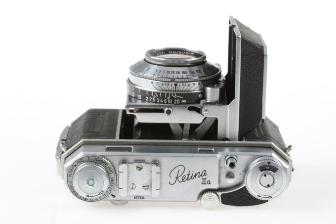 Kodak Retina IIa (Typ 016) mit Heligon 50mm f/2,0  - #420334 - Image 3