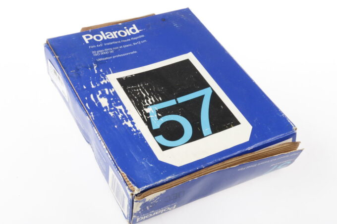 Polaroid Typ 57 4x5 inch Film Abgelaufen 12/92