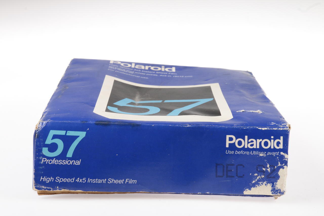 Polaroid Typ 57 4x5 inch Film Abgelaufen 12/92 - Image 3